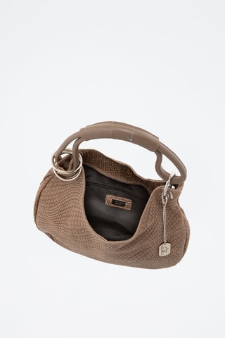 Leren Handtas Concetta - Taupe