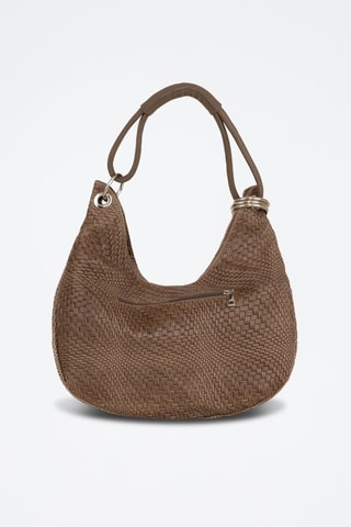 Leren Handtas Concetta - Taupe