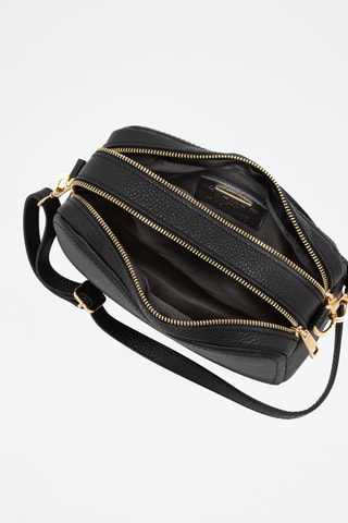 Leren Schoudertas Spring Summer 2026 - Zwart