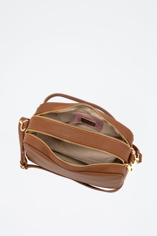 Leren Schoudertas Spring Summer 2026 - Camel
