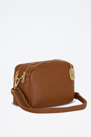 Leren Schoudertas Spring Summer 2026 - Camel
