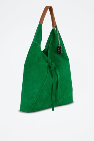 Nubuck Shopper Eleonora - Groen