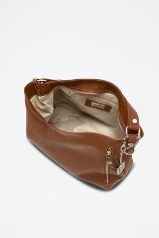 Leren Handtas Ricciarda - Camel