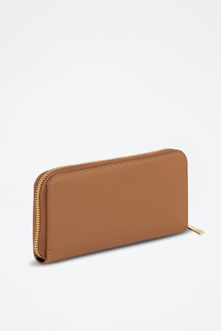 Leren Portefeuille Palina - Camel
