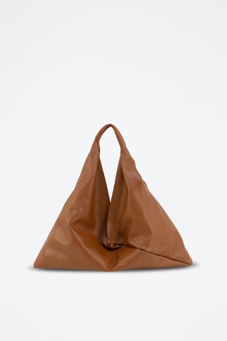 Leren Handtas Trentia - Camel