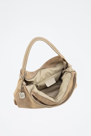 Leren Handtas Ipria - Taupe