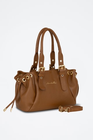 Leren Handtas Coneda - Camel