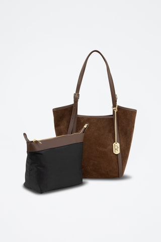 Leren Trendy Handtas Strenzia - Bruin