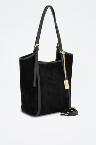 Leren Trendy Handtas Strenzia - Zwart