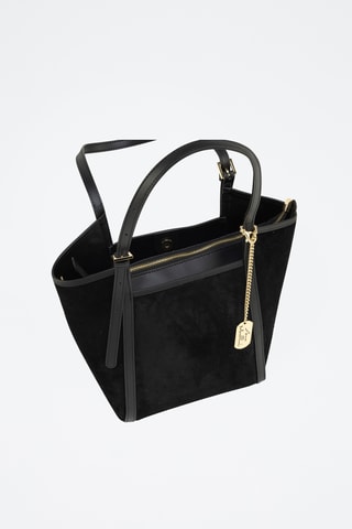Leren Trendy Handtas Strenzia - Zwart