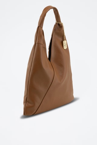 Leren Handtas - Camel