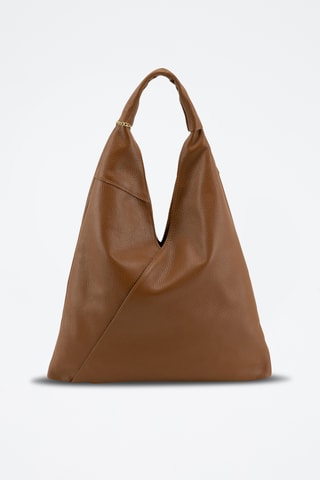 Leren Handtas - Camel