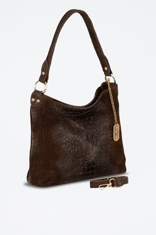 Leren Handtas Linda   - Bruin
