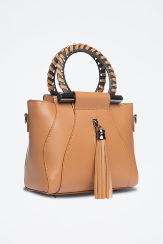 Leren Handtas Garlate - Bruin