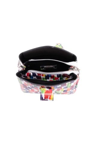 Leren Schoudertas Olivia Multicolor - Anna Morellini - Multicolor