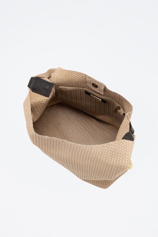Leren Handtas Sebastiana  - Beige