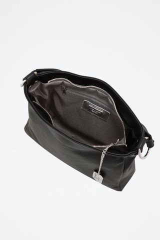 Leren Trendy Handtas Paolina - Zwart
