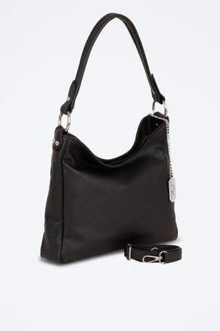 Leren Trendy Handtas Paolina - Zwart