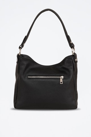 Leren Trendy Handtas Paolina - Zwart