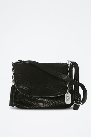 Leren Schoudertas Spring Summer 2026 - Zwart