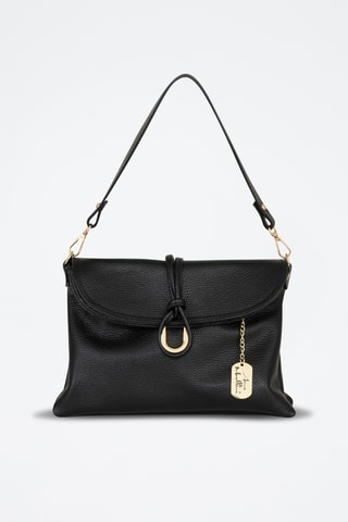 Leren Trendy Handtas Gelita - Zwart