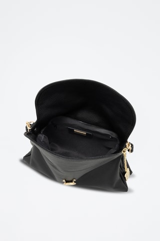 Leren Trendy Handtas Gelita - Zwart