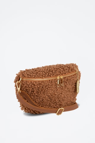 Leren Schoudertas Rialta - Camel