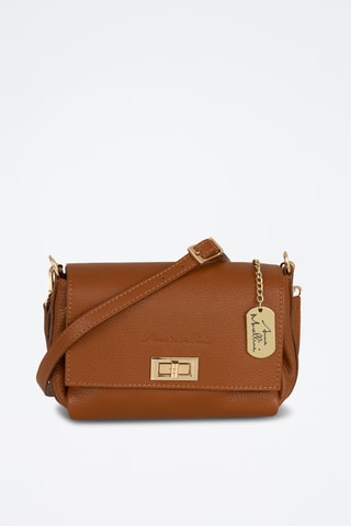 Leren Schoudertas Spring Summer 2026 - Camel