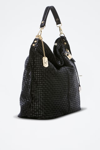 Leren Shopper Spring Summer 2026 - Zwart