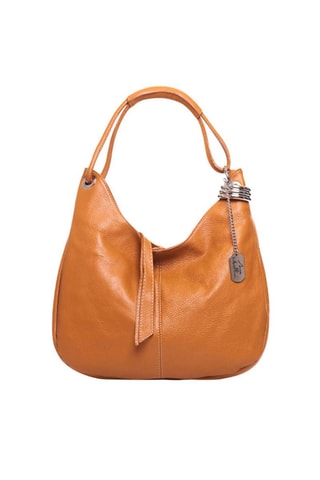 Leren Handtas Alba - Camel
