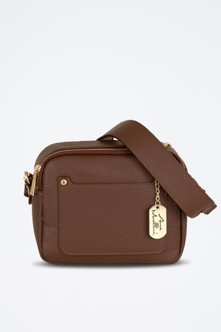Leren Schoudertas Spring Summer 2026 - Bruin