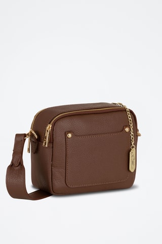 Leren Schoudertas Spring Summer 2026 - Bruin