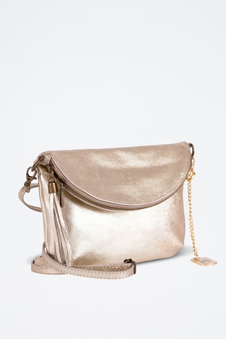 Leren Schoudertas Spring Summer 2026 - Goudkleurig