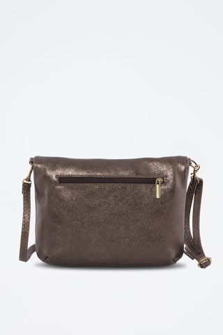 Leren Schoudertas Spring Summer 2026 - Donkerbruin