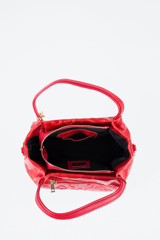 Leren Handtas Clarissa - Rood