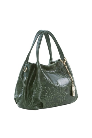 Leren Handtas Clarissa - Groen