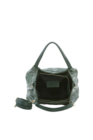 Leren Handtas Clarissa - Groen