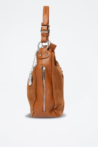 Nubuck Handtas - Camel