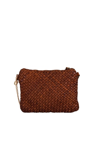 Leren Schoudertas Laura - Camel