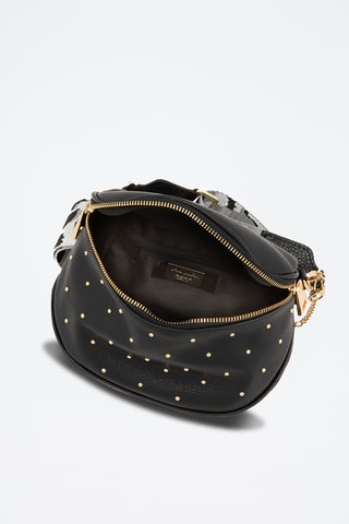 Leren Schoudertas Spring Summer 2026 - Zwart