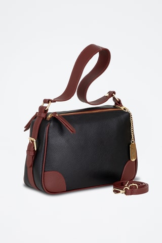 Leren Trendy Handtas Andreina - Zwart