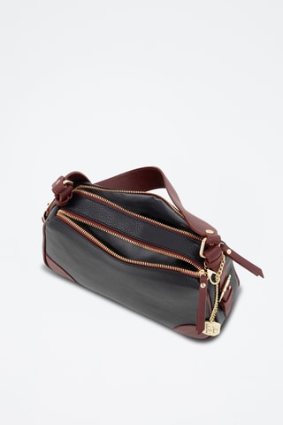 Leren Trendy Handtas Andreina - Zwart