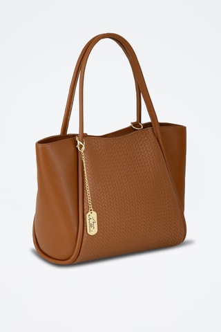 Leren Handtas Andromeca - Camel