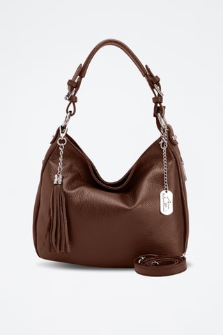 Leren Handtas Fiorella - Bruin