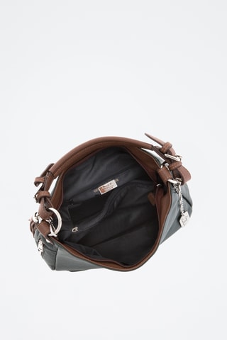 Leren Handtas Fiorella - Groen