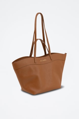 Leren Handtas Lizetta - Camel