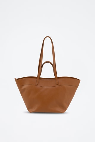 Leren Handtas Lizetta - Camel