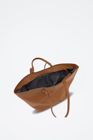 Leren Handtas Lizetta - Camel