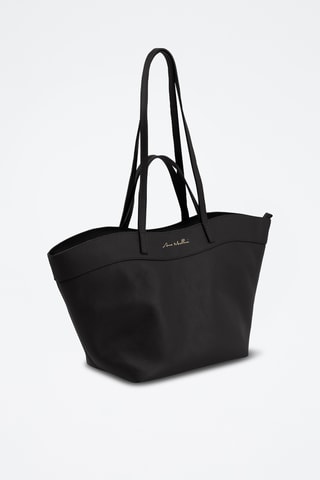 Leren Handtas Lizetta - Zwart