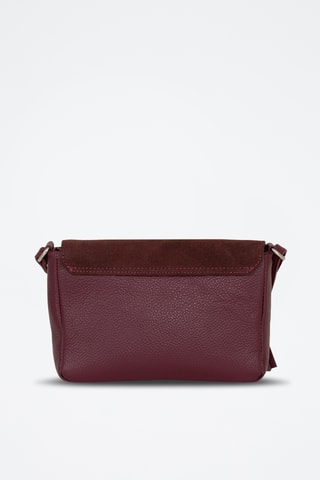 Leren Handtas Doviana - Bordeauxrood